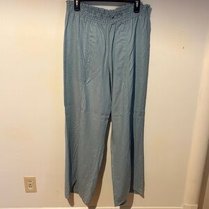 Cato Slate Blue Textured Trousers